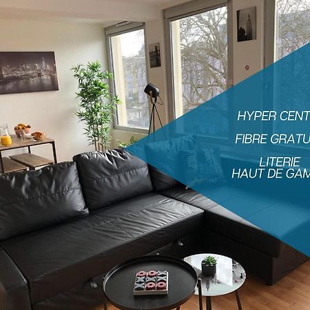 Hyper Centre - Wifi Fibre Gratuit - Jergweloh - Le New Yorkais Apartment Caen Luaran gambar