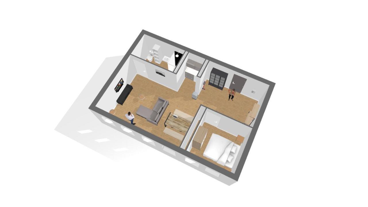 Hyper Centre - Wifi Fibre Gratuit - Jergweloh - Le New Yorkais Apartment Caen Luaran gambar
